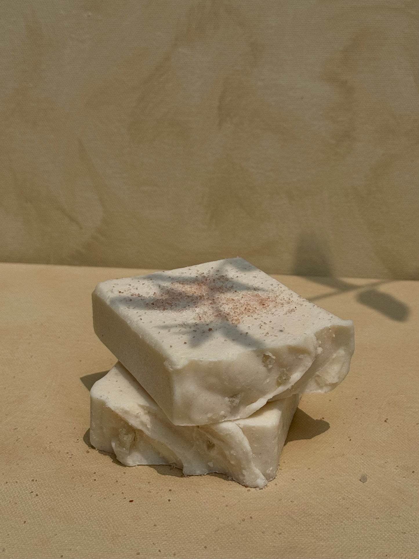 Pink Himalayan Salt Handcrafted Soap Bar - Gently Exfoliating