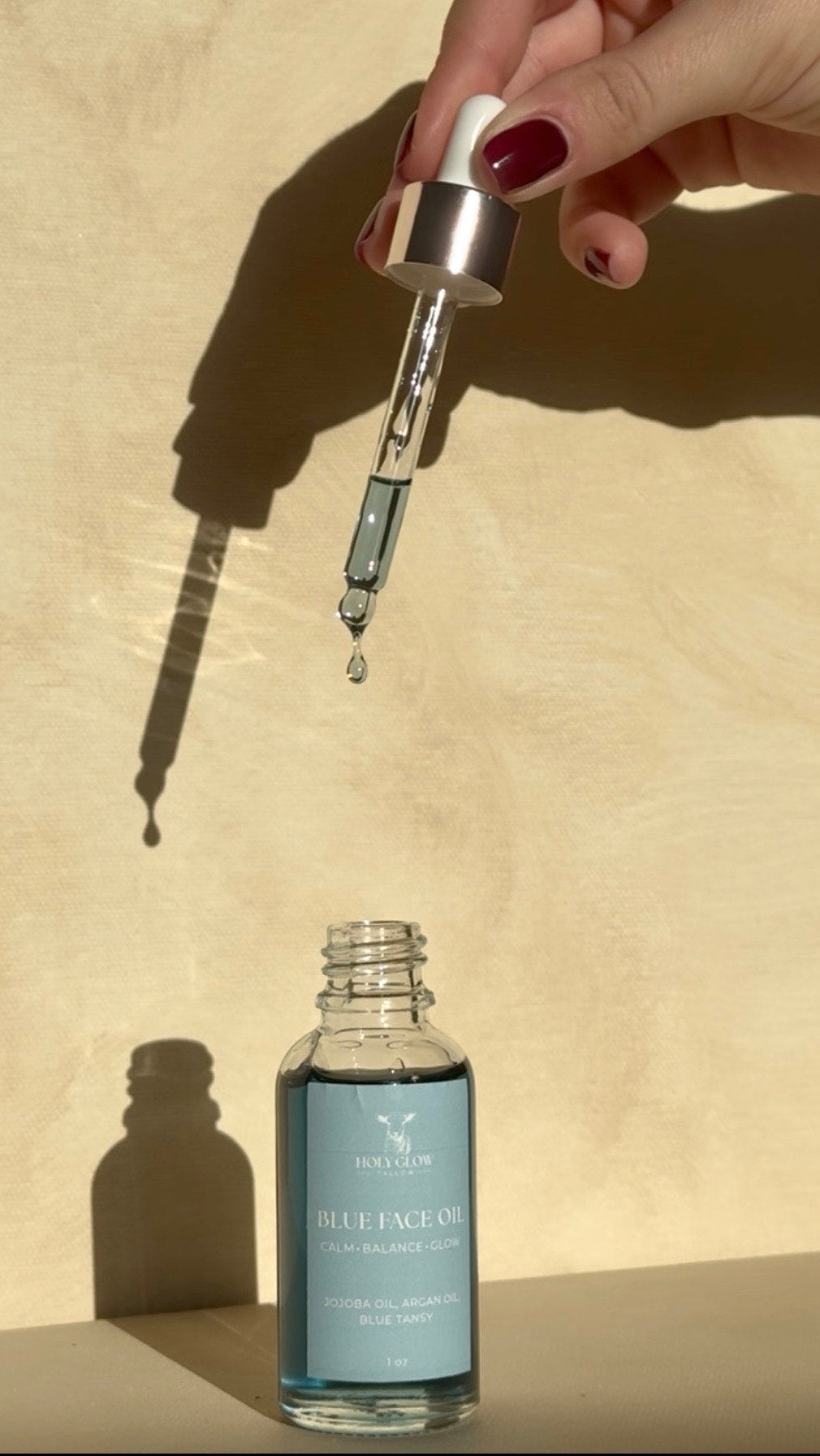 Blue Face Oil - Calming & Balancing Glow