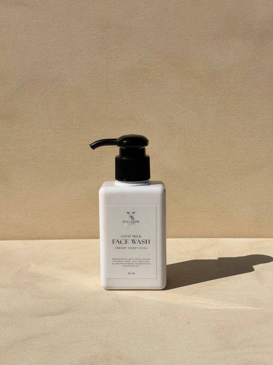 Goat Milk Face Wash - Creamy Sweet Musk